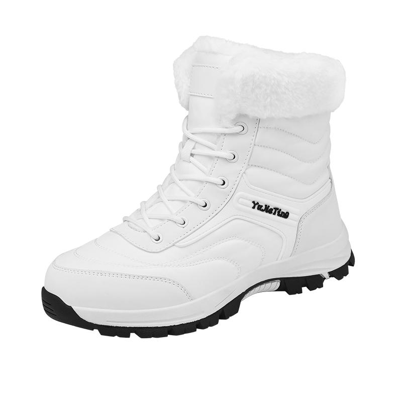 TUINANLE 25 Year Women's Autumn and Winter Warm Cotton Shoes Snow Boots Winter Ankle Boots Anti Slip Short Boots