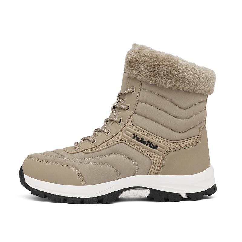 TUINANLE 25 Year Women's Autumn and Winter Warm Cotton Shoes Snow Boots Winter Ankle Boots Anti Slip Short Boots