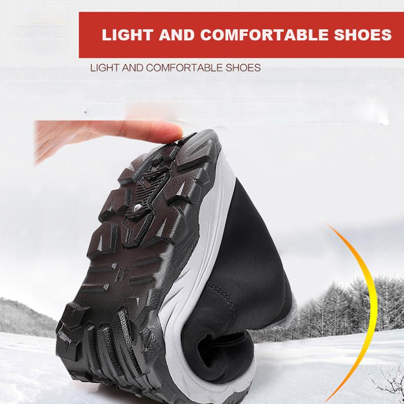 Order A Size Up Autumn and Winter Women Thick Warm Sports Shoes Non-slip Shock Absorption Lightweight High-top Sneakers