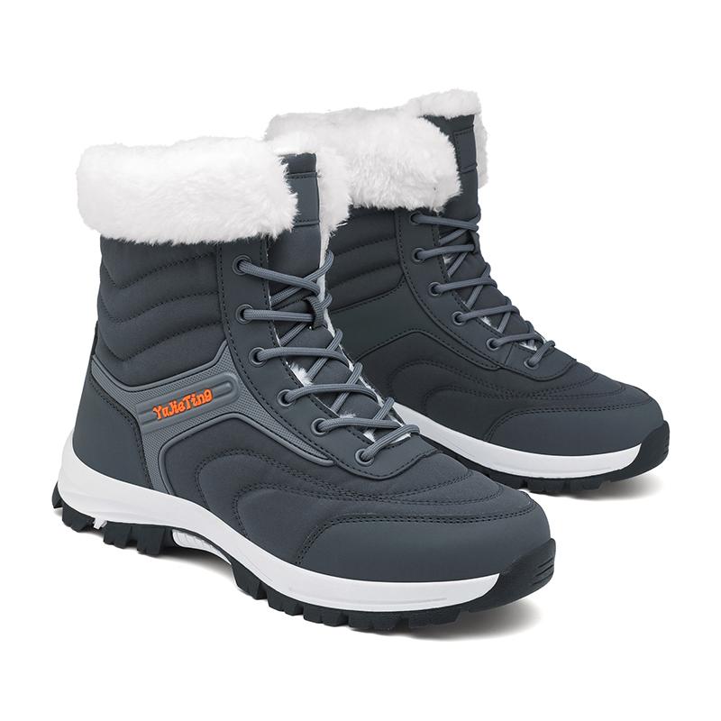 TUINANLE 25 Year Women's Autumn and Winter Warm Cotton Shoes Snow Boots Winter Ankle Boots Anti Slip Short Boots