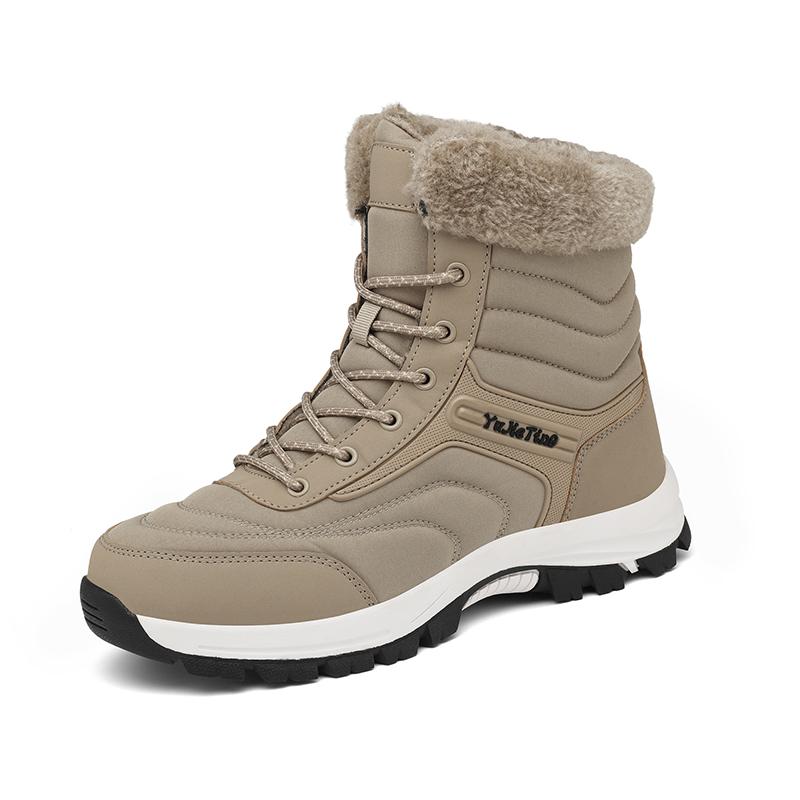 TUINANLE 25 Year Women's Autumn and Winter Warm Cotton Shoes Snow Boots Winter Ankle Boots Anti Slip Short Boots