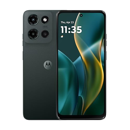 Moto G - 2025 | Unlocked | Made for US 4/128GB | 50MP Camera | Forest  - View 2 | Zest Phone Store