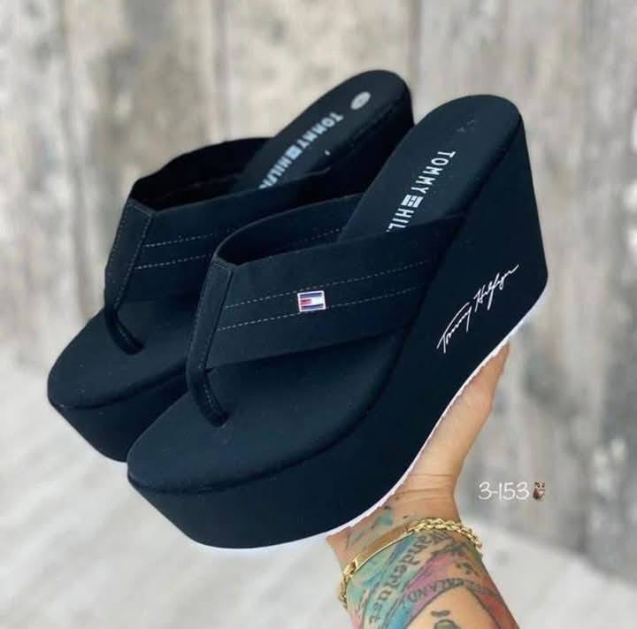 Tommy Hilfiger Platform Wedge Sandals