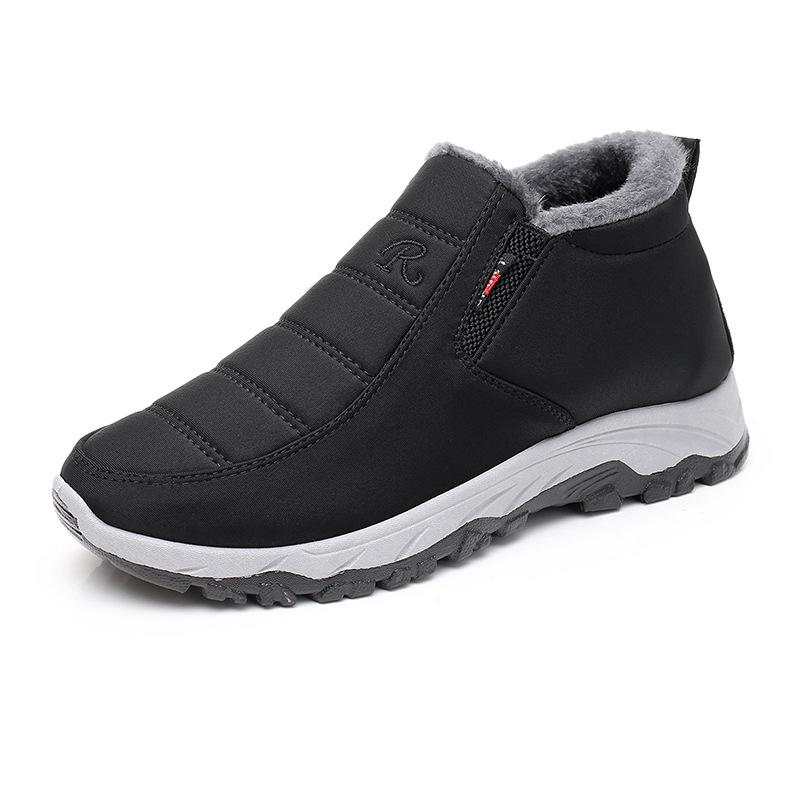 Order A Size Up Autumn and Winter Women Thick Warm Sports Shoes Non-slip Shock Absorption Lightweight High-top Sneakers