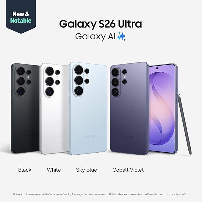 Samsung Galaxy S26 Ultra | The Ultimate AI Titan - 5G Unlocked