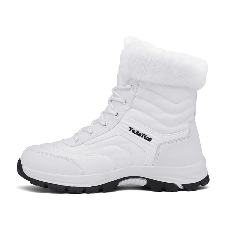 TUINANLE 25 Year Women's Autumn and Winter Warm Cotton Shoes Snow Boots Winter Ankle Boots Anti Slip Short Boots