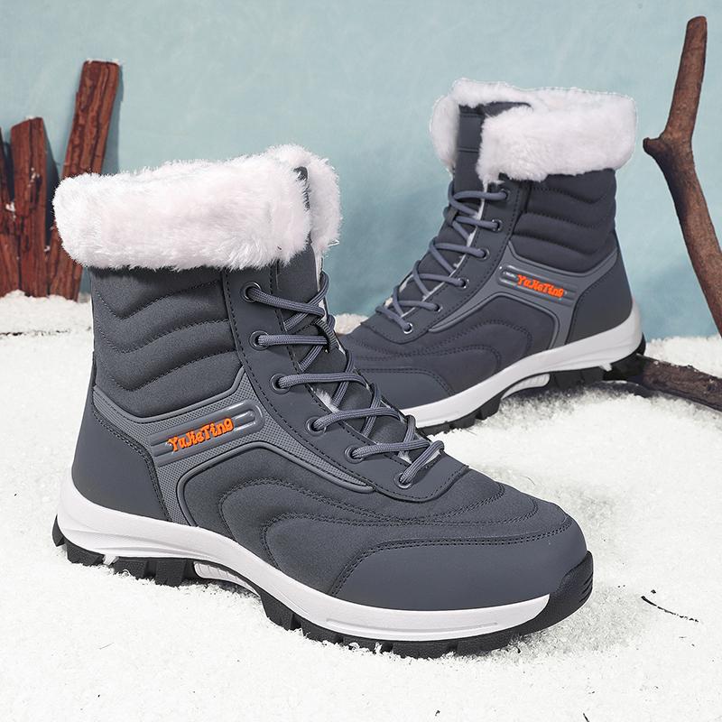 TUINANLE 25 Year Women's Autumn and Winter Warm Cotton Shoes Snow Boots Winter Ankle Boots Anti Slip Short Boots