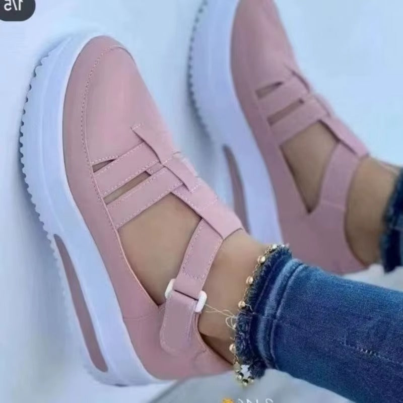 Summer 2026 New Women Breathable Mesh Wedge Casual Sport Shoes Woman Non Slip Vulcanize Sandals Platform Sneakers Plus Size 43